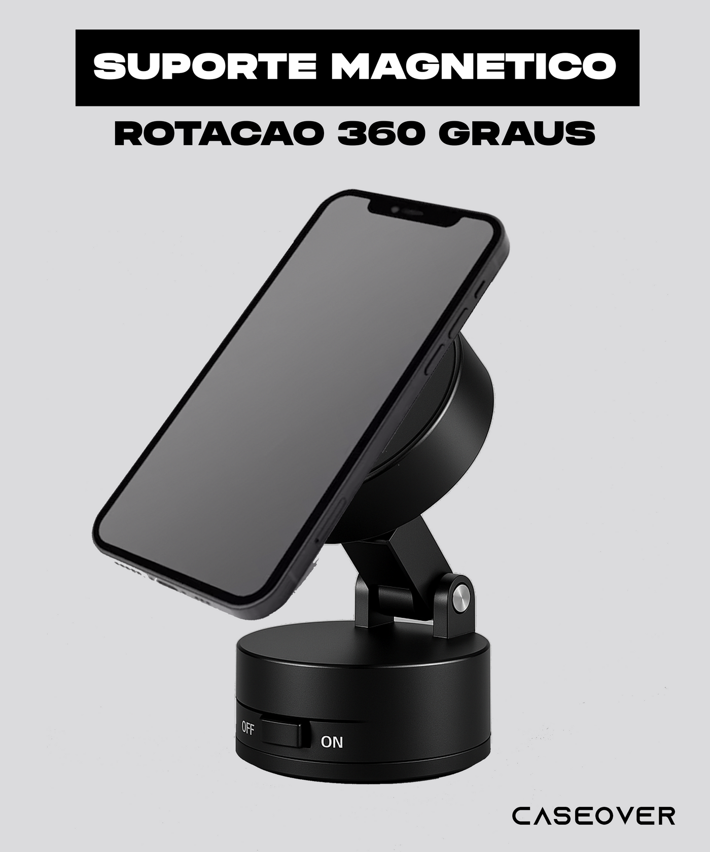 Soporte magnético CASEOVER (creador de contenido)