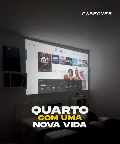 [PACK] Projetor Retro CASEOVER + Comandos Oferta